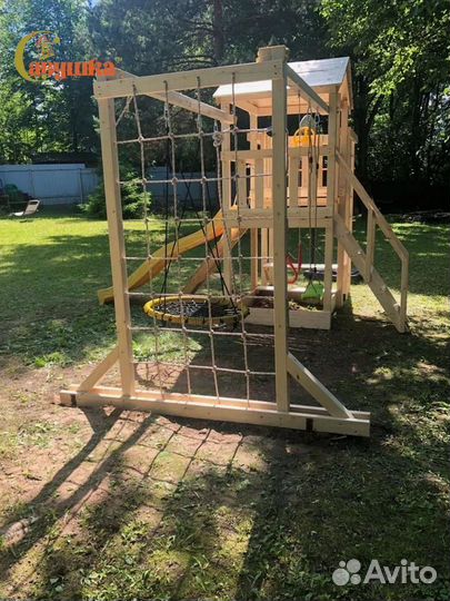 Детская спортивная площадка Савушка Мастер 4