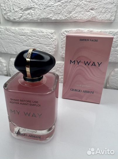 Giorgio armani my way с шиммером 90 ml