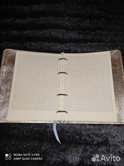 Кожаный блокнот