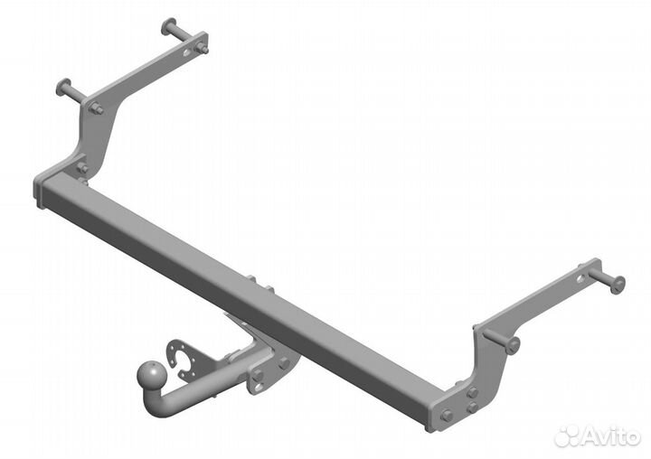 Фаркоп Renault Duster 2011 цельносварное