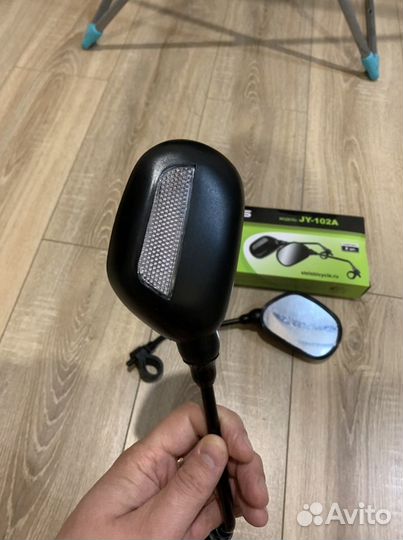 Продам зеркала Stels с отражателями на велосипед