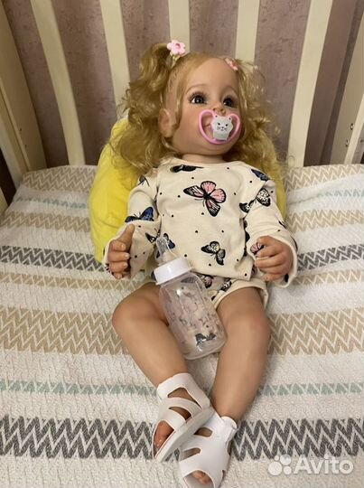 Кукла, Реборн, 56 см, можно купать