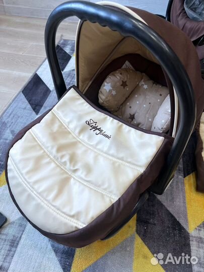 Коляска Tutis Zippy New 3 в 1 кожа (доставка)