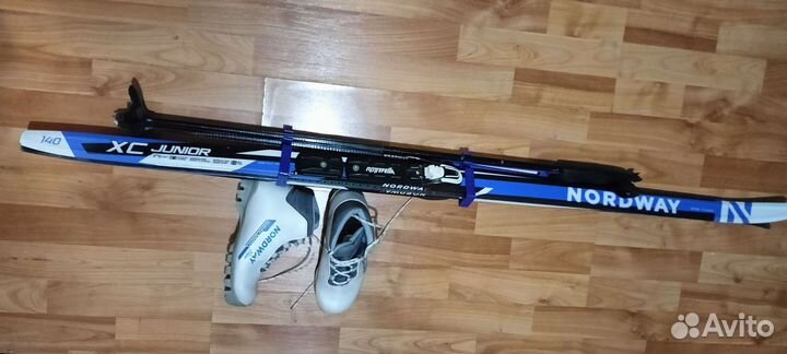 Лыжи детские, комплект