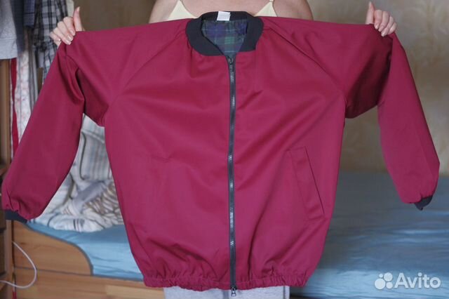 Новая куртка-бомбер плотная оригинал(Великобр.) 56