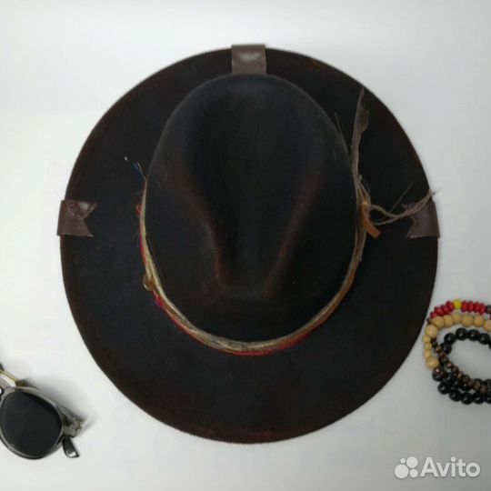 Шляпа фетровая Федора