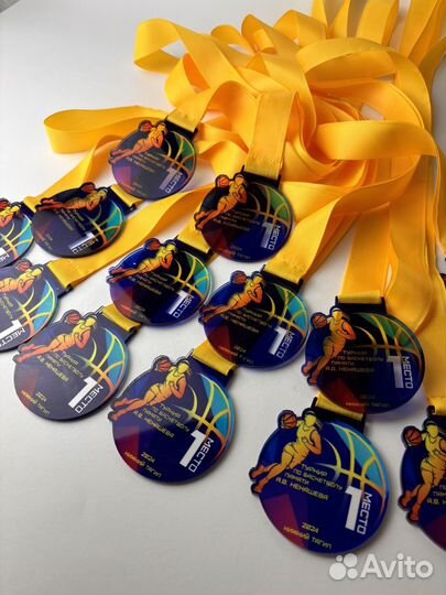 Медали спортивные