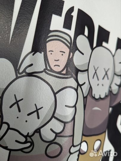 Футболка белая Kaws