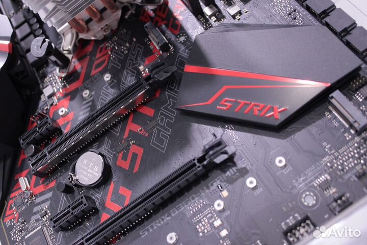 Материнская плата asus ROG strix B360-H gaming/i5
