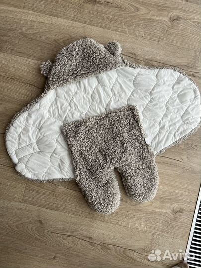 Утепленный конверт для новорожденных