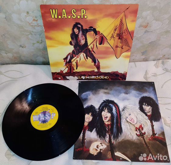 W.A.S.P. The Last Command 1985 Оригинал LP