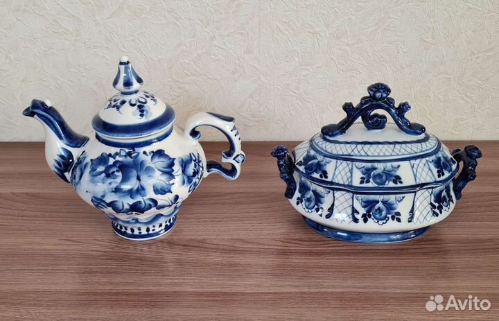 Гжель 7 предметов