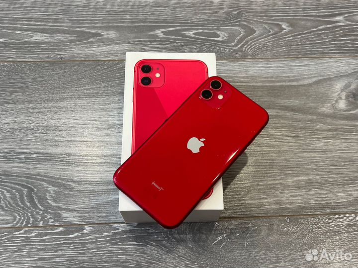 Телефон iPhone 11 128 gb Red