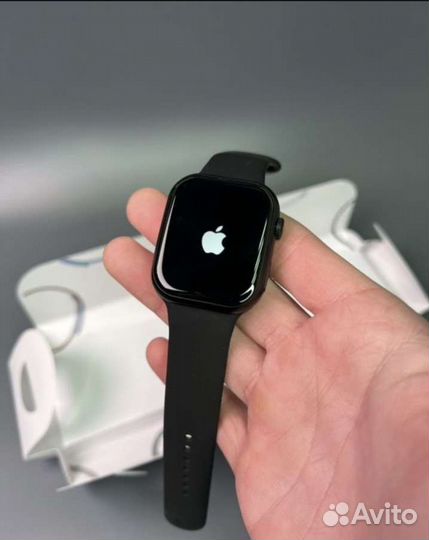 Apple watch 8 оригинал (яблоко+ориг коробка)