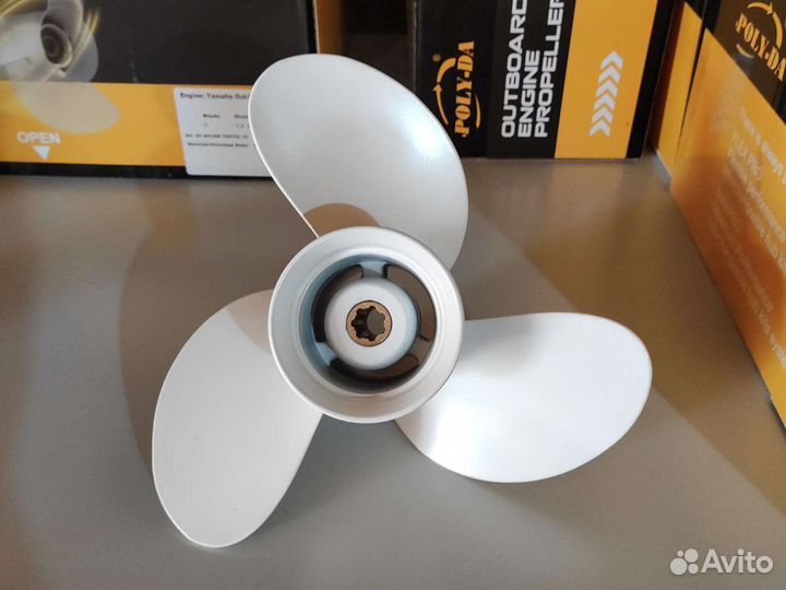 Винт гребной Yamaha 6-8; 3x8-1/2x7-1/2