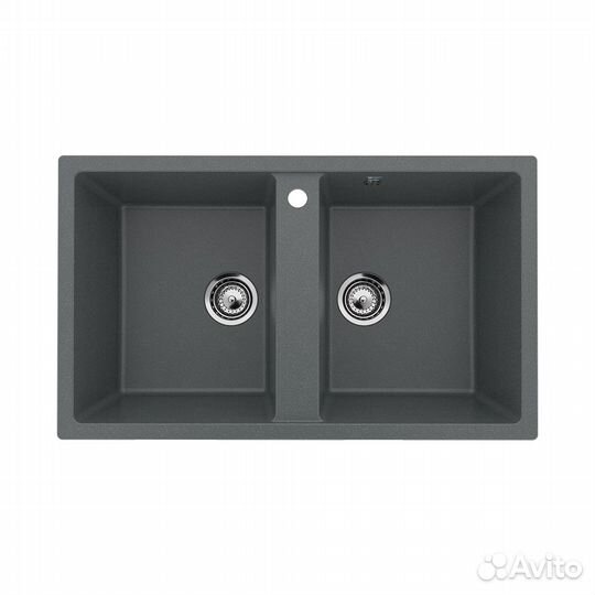 Кухонная мойка Ulgran U-708-343, антрацит