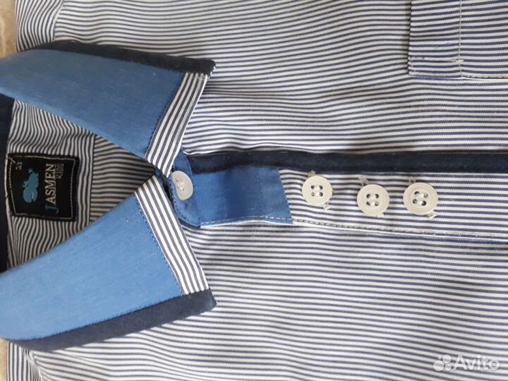 Рубашки для школьника на рост 128-134 см