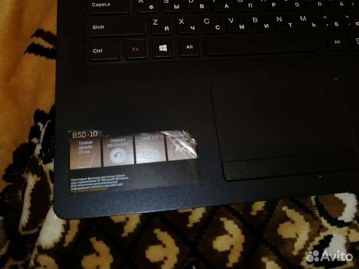 Ноутбук lenovo b50-10