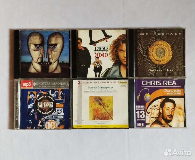 CD диски (музыка, фильмы)