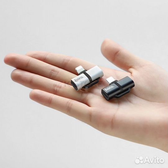 Переходник hoco LS20 Lightning - Dual Lightning