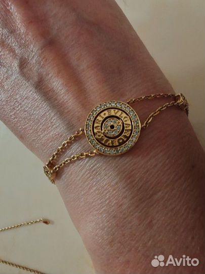 Комплект Bvlgari из золота 585 пробы