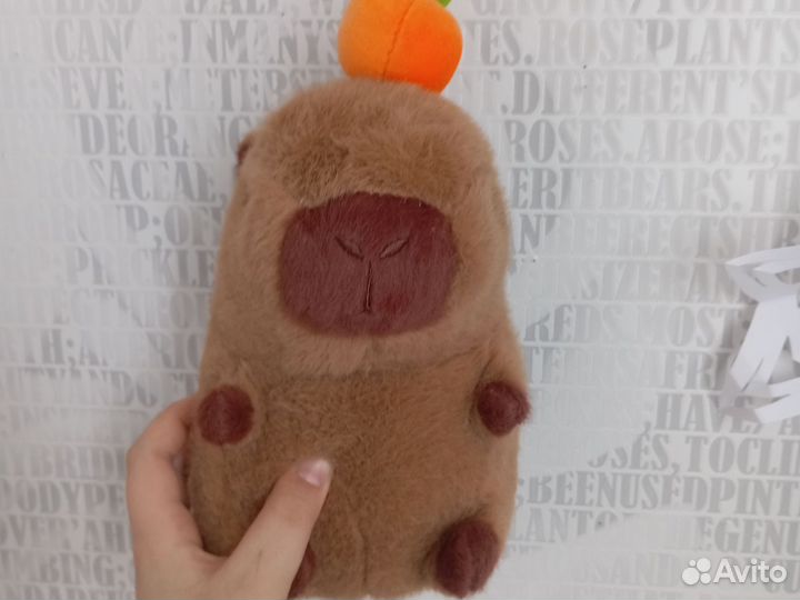 Мягкая игрушка капибара