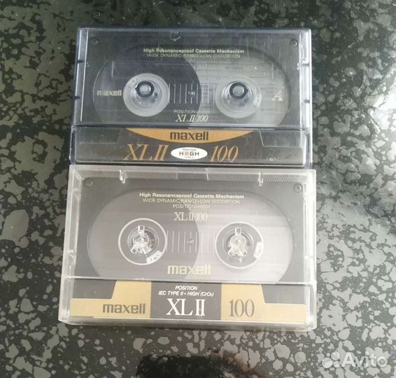 Аудиокассеты Maxell хром