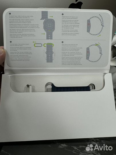 Apple Watch Ultra 2 49mm ocean band blue