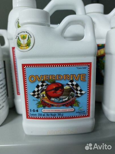 Усилитель цветения Advanced Nutrients Overdrive