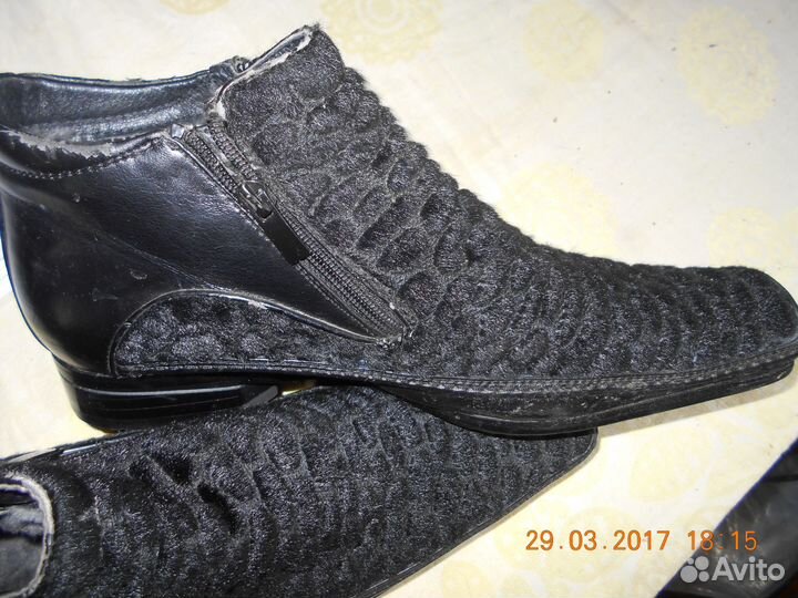 Новые ботинки