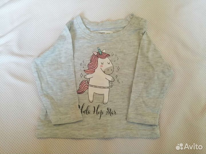 Вещи пакетом на девочку 68,74,80