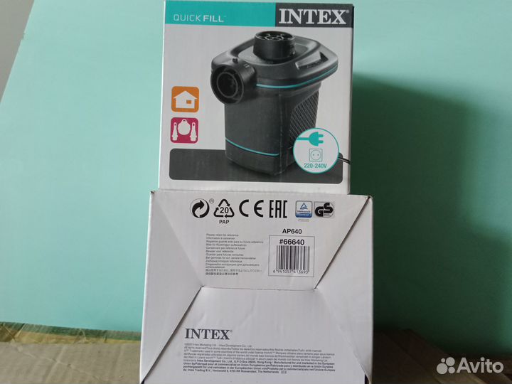 Насос электрический intex