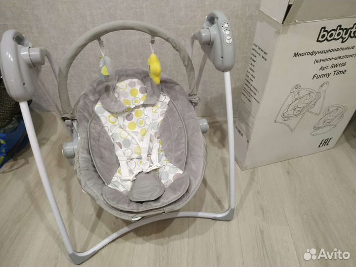 Детские качели Babyton Funny Time 2в1