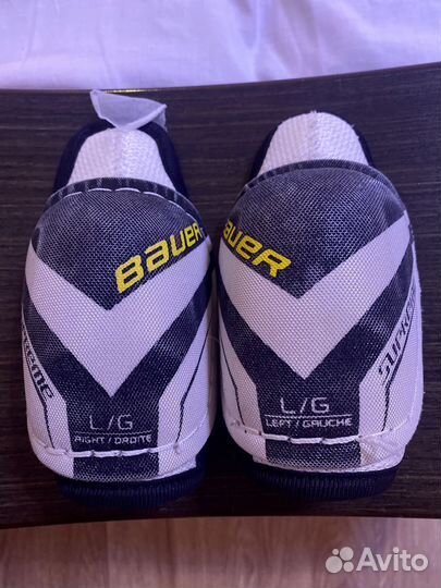 Налокотники хоккейные bauer Yth L/G