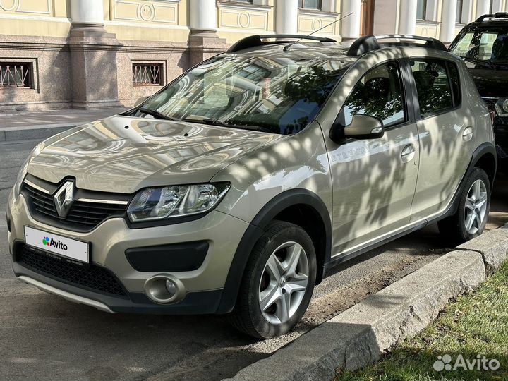 Renault Sandero Stepway 1.6 AT, 2017, 105 000 км
