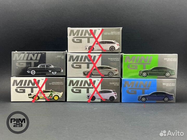 Модели авто Mini GT 1/64