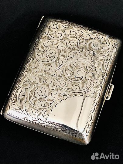Портсигар антик серебро 1926 год