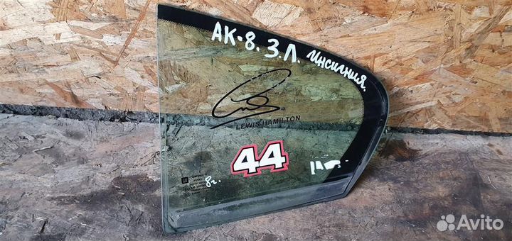 Стекло двери задней левой форточка Opel Insignia