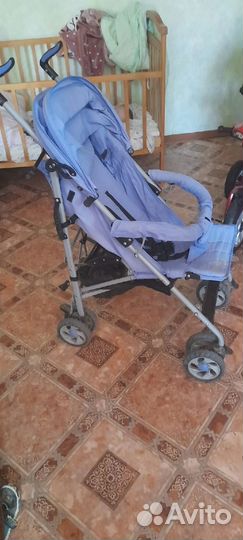 Прогулочная коляска трость бу