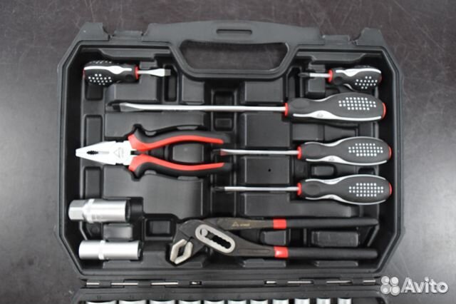 Набор инструментов 58 пр. 1/4