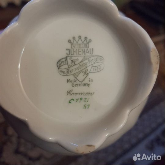 Старинный чайные сервиз из фарфора германия