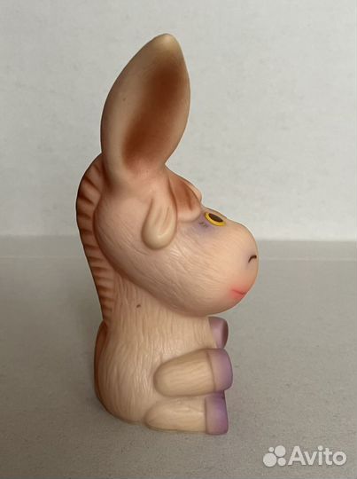 Резиновая игрушка СССР Ослик