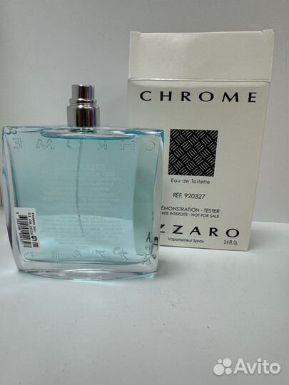 Azzaro Chrome edt 100мл тестер