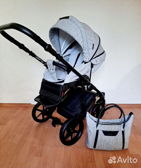 Коляска 2 в 1 adamex zico lux 2023