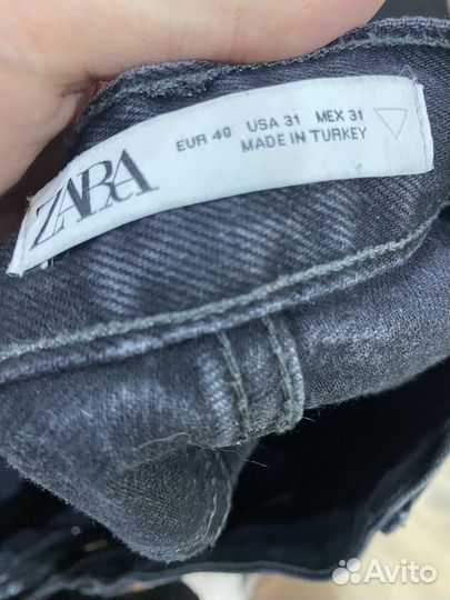 Джинсы zara мужские