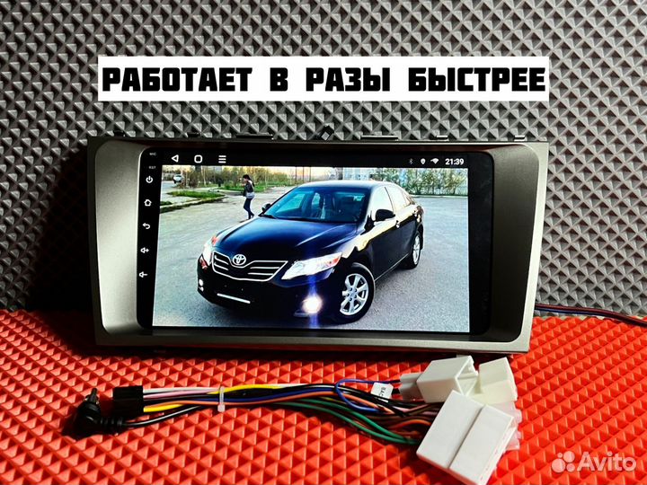 Магнитола android Toyota Camry 40