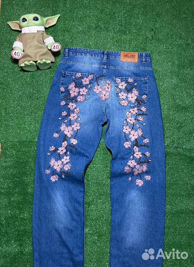 Джинсы Palace x Evisu