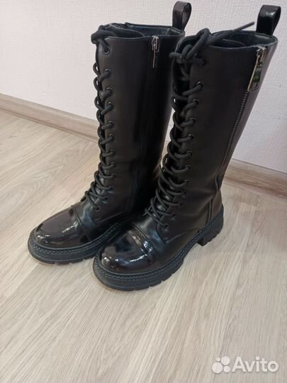 Сапоги на девочку 35