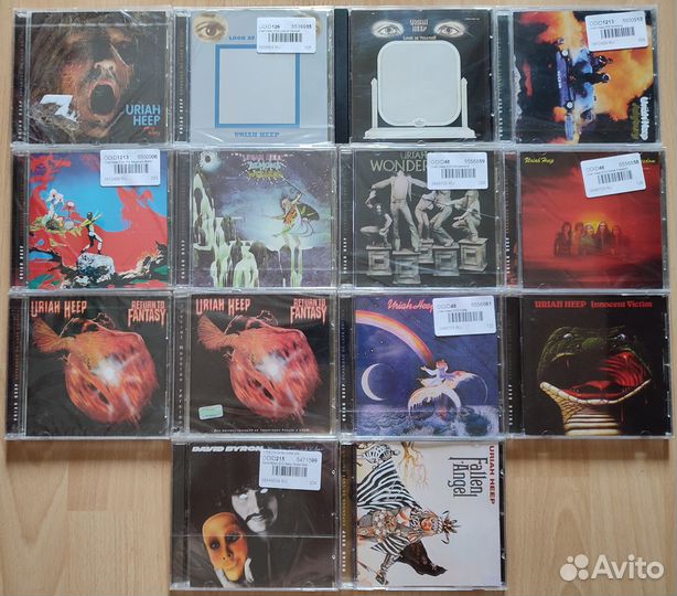 Uriah Heep - CD оригиналы фирма (новые)
