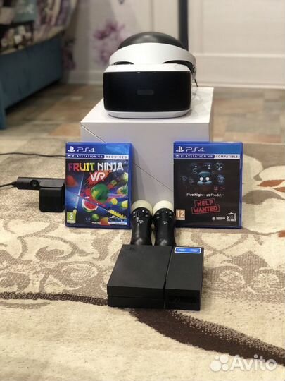 Sony playstation 4 vr шлем